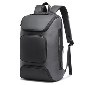 Fashionable Waterproof Shoulders Computer Man (Color: Grey)