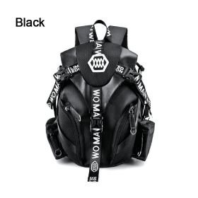 Men's Beetle Travel Outdoor Backpack (Option: Black-Backpack)