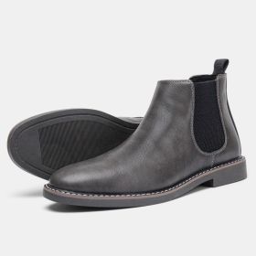 Men's Fashion Retro Cowhide Boots (Option: CL5325-45)